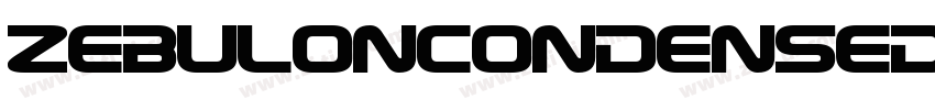 ZebulonCondensed Ita字体转换